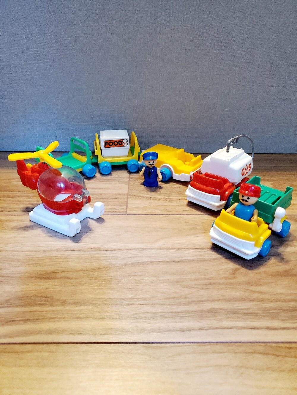 Vintage Playskool Lil Playmates Vehicles Figures and Accessories 1980's